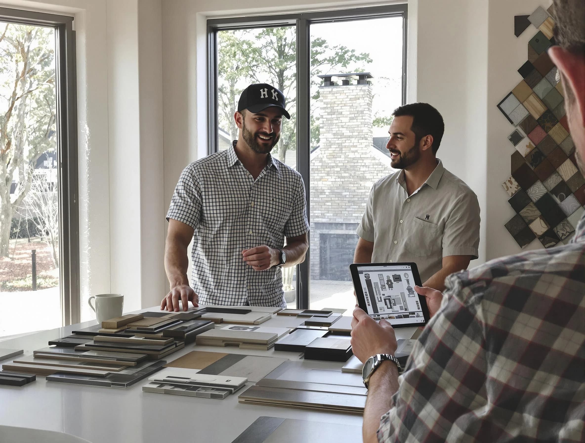 La Cienega Chimney Sweep remodeling a chimney and fireplace in La Cienega, NM
