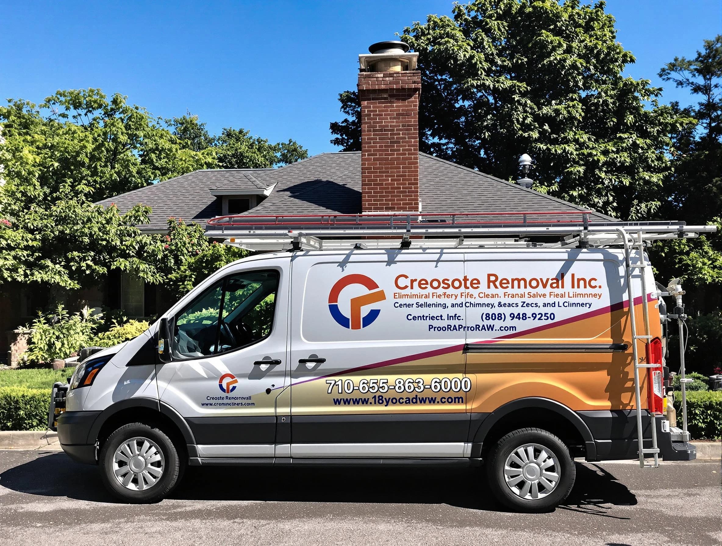 La Cienega Chimney Sweep technician removing creosote safely in La Cienega, NM