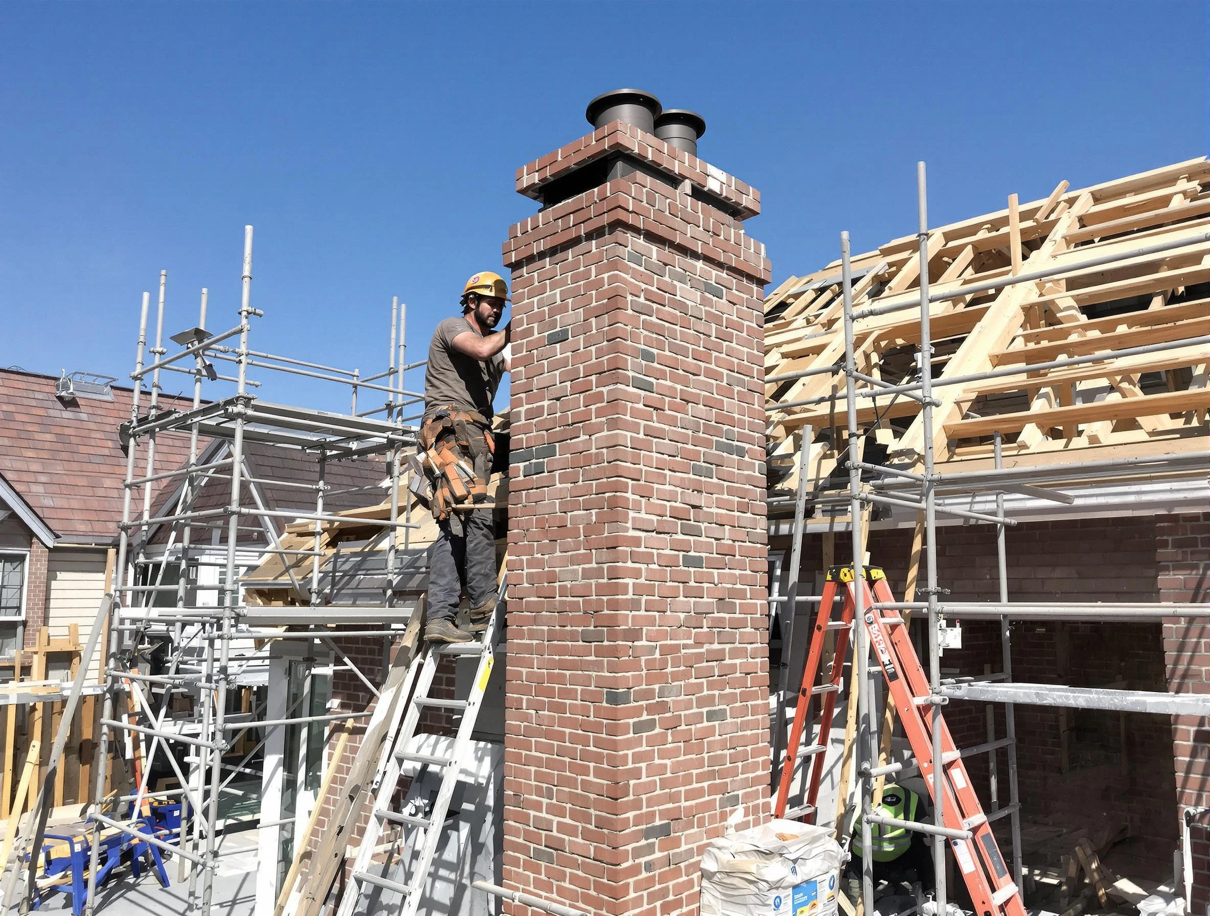 New chimney installation completed by La Cienega Chimney Sweep in La Cienega, NM